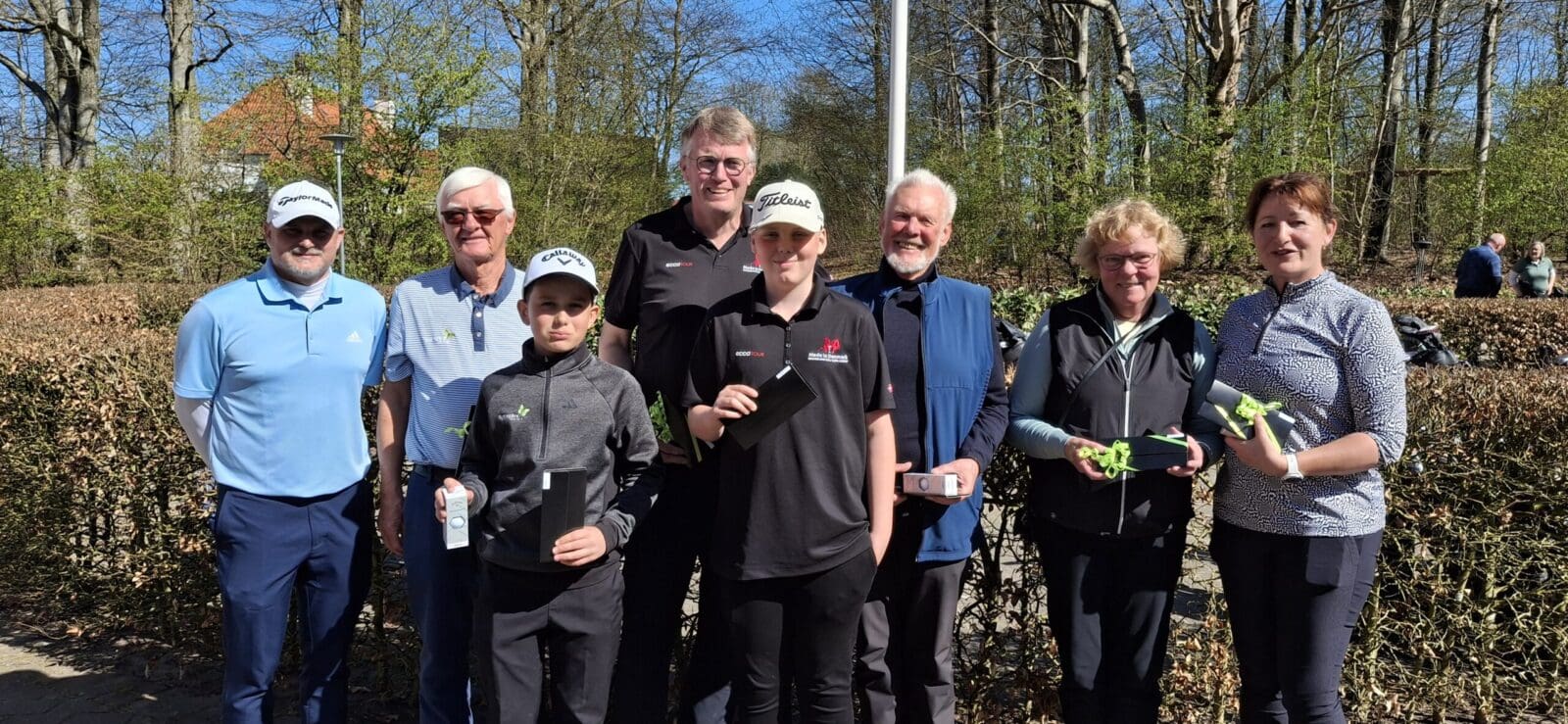åbningsturnering 2025 vindere Gyttegård Golf klub